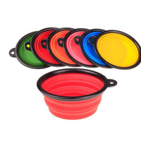 Thumbnail for Collapsible Silicone Dog Bowl